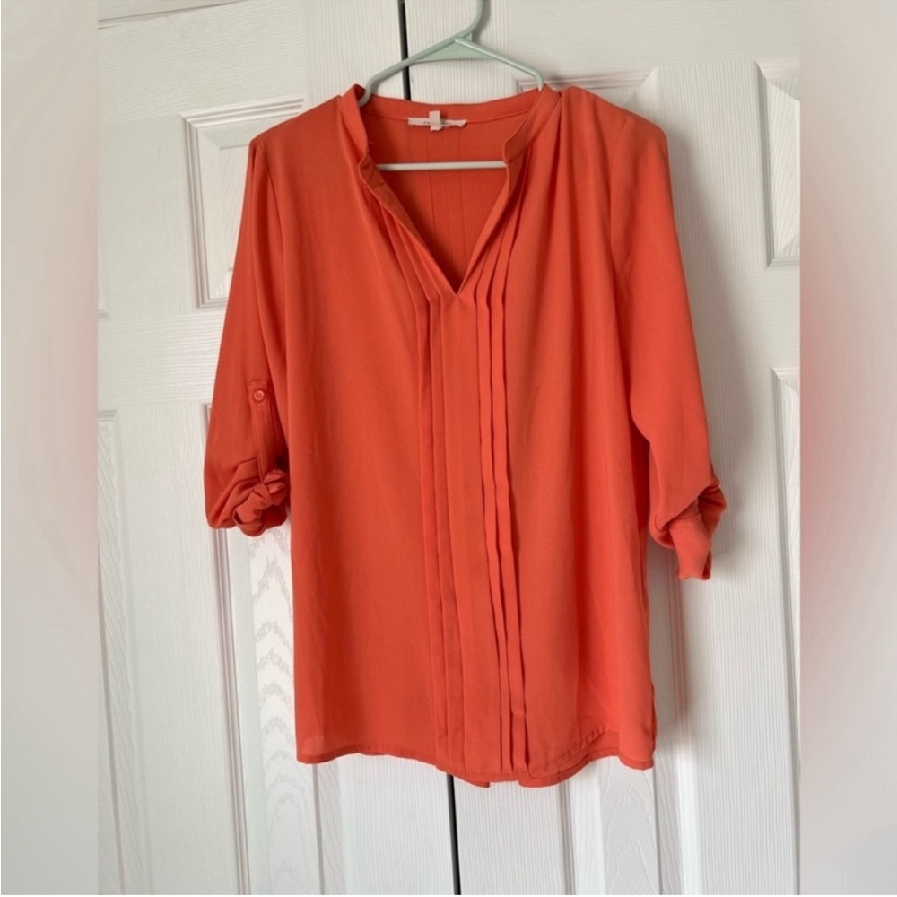 41 Hawthorn - high low blouse - size small